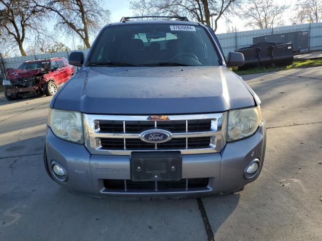 1FMCU93158KE37854 - 2008 FORD ESCAPE XLT GRAY photo 5