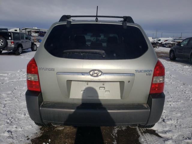 KM8JN12D26U333745 - 2006 HYUNDAI TUCSON GLS SILVER photo 6