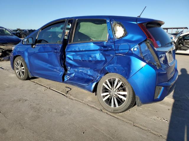 JHMGK5H70GS002559 - 2016 HONDA FIT EX BLUE photo 2