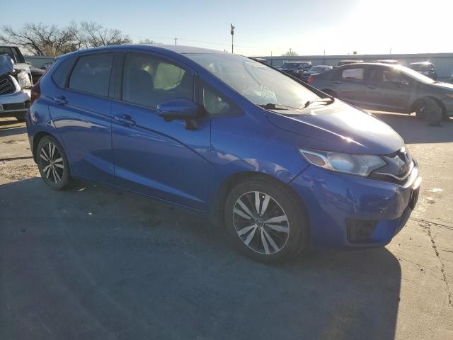 JHMGK5H70GS002559 - 2016 HONDA FIT EX BLUE photo 4