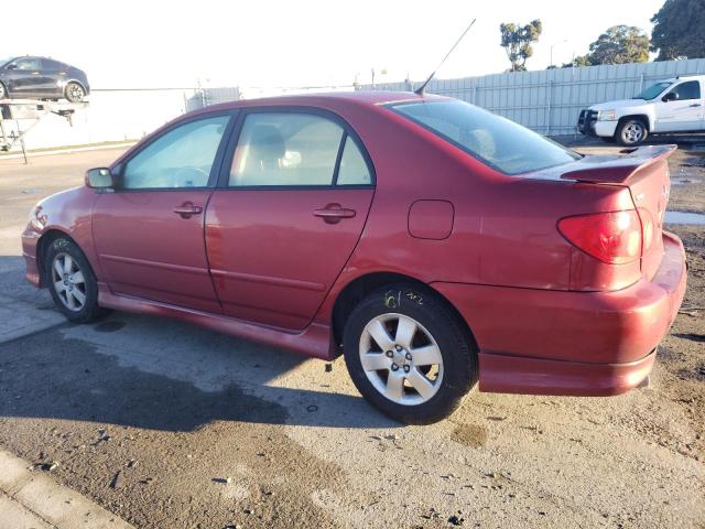 1NXBR32E27Z787637 - 2007 TOYOTA COROLLA CE RED photo 2