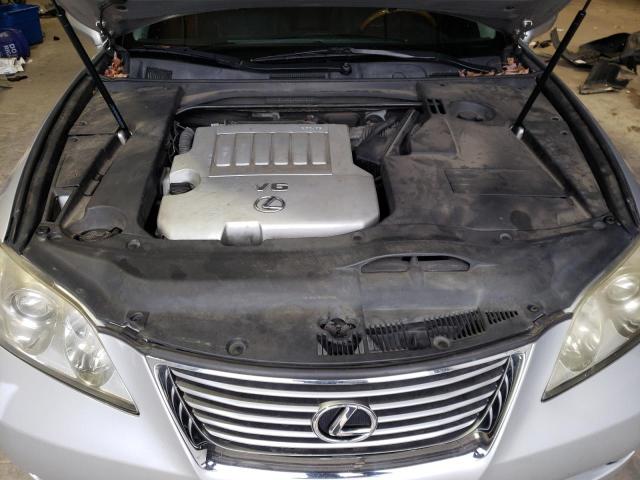 JTHBJ46G182273030 - 2008 LEXUS ES 350 SILVER photo 11