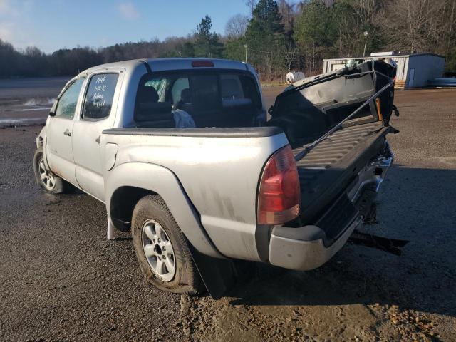 3TMJU62N28M070788 - 2008 TOYOTA TACOMA DOUBLE CAB PRERUNNER SILVER photo 2