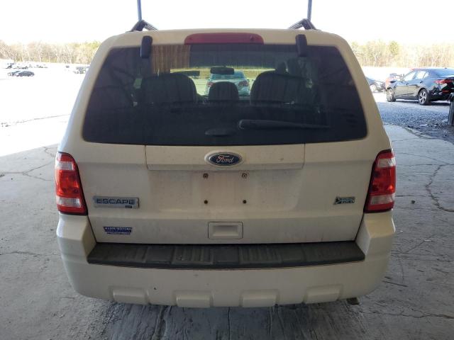 1FMCU0DGXBKC30575 - 2011 FORD ESCAPE XLT WHITE photo 6