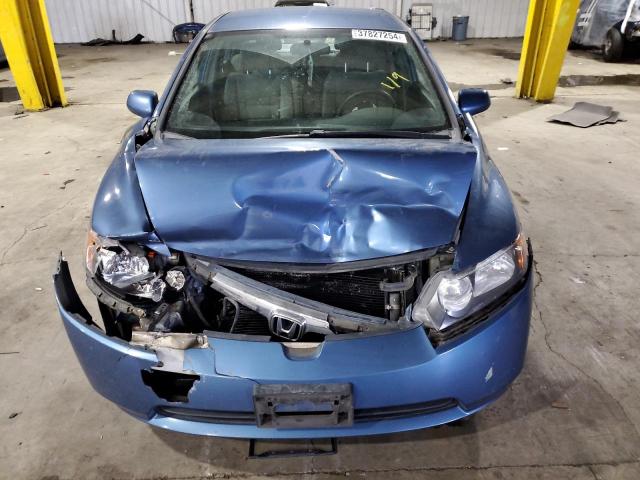 1HGFA16586L043705 - 2006 HONDA CIVIC LX BLUE photo 11