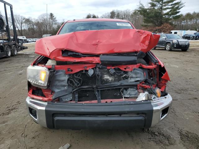5TFUY5F14FX450225 - 2015 TOYOTA TUNDRA DOUBLE CAB SR/SR5 RED photo 5