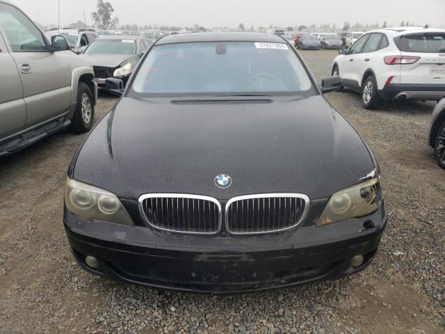 WBAHN83576DT30260 - 2006 BMW 750 LI BLACK photo 5