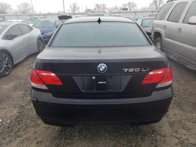 WBAHN83576DT30260 - 2006 BMW 750 LI BLACK photo 6