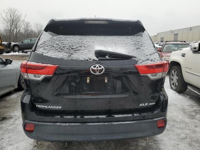 5TDJZRFH4JS815862 - 2018 TOYOTA HIGHLANDER SE BLACK photo 6