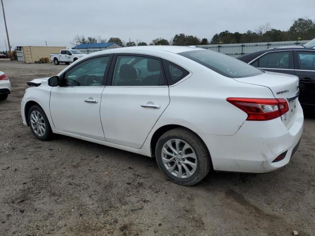 3N1AB7AP9KY428535 - 2019 NISSAN SENTRA S WHITE photo 2