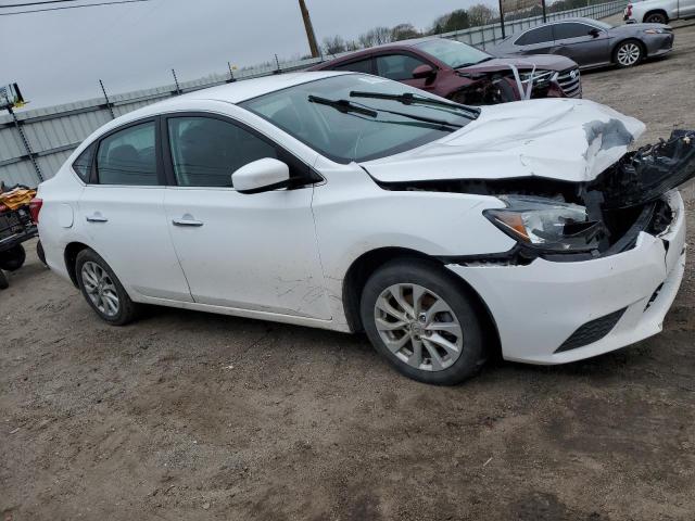 3N1AB7AP9KY428535 - 2019 NISSAN SENTRA S WHITE photo 4