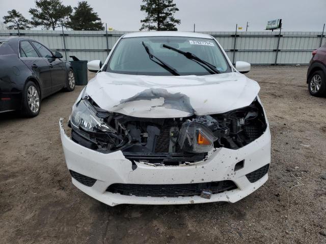 3N1AB7AP9KY428535 - 2019 NISSAN SENTRA S WHITE photo 5