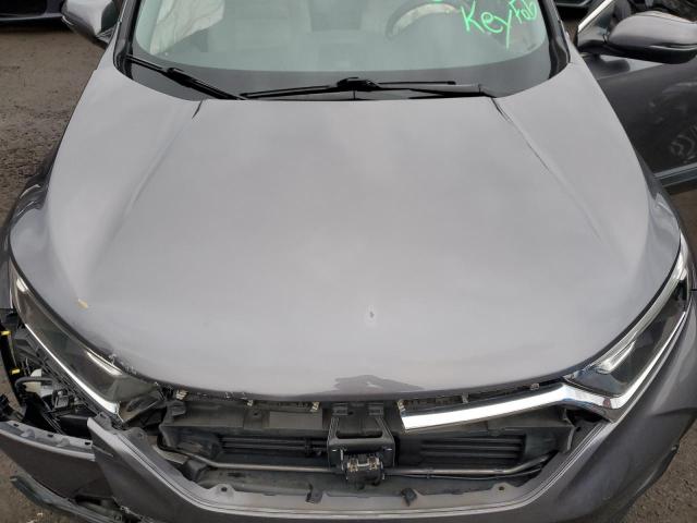 2HKRW2H54JH631002 - 2018 HONDA CR-V EX GRAY photo 11