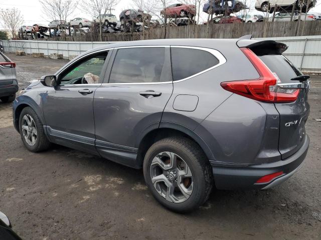 2HKRW2H54JH631002 - 2018 HONDA CR-V EX GRAY photo 2