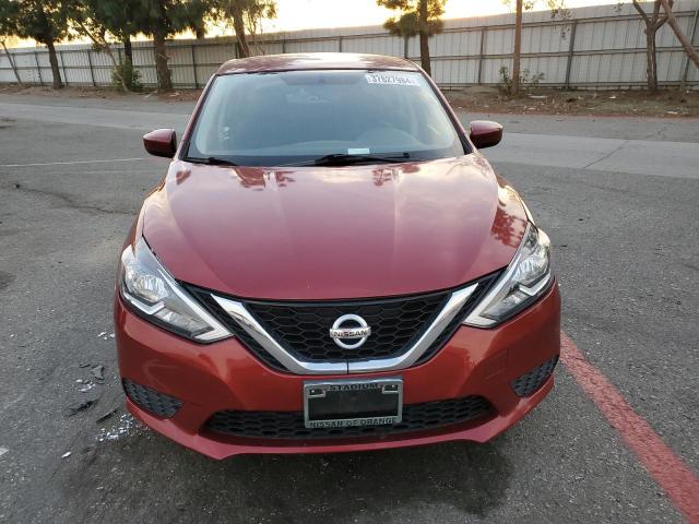 3N1AB7AP2GY268151 - 2016 NISSAN SENTRA S BURGUNDY photo 5