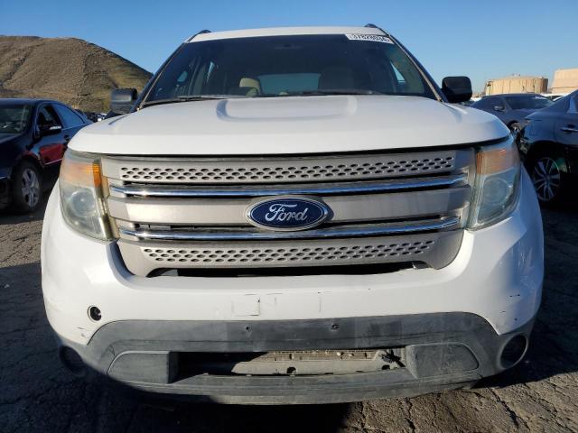 1FM5K7B86DGB15187 - 2013 FORD EXPLORER WHITE photo 5