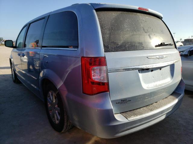 2C4RC1BG6DR557778 - 2013 CHRYSLER TOWN & COU TOURING ვერცხლისფერი ფოტო 3