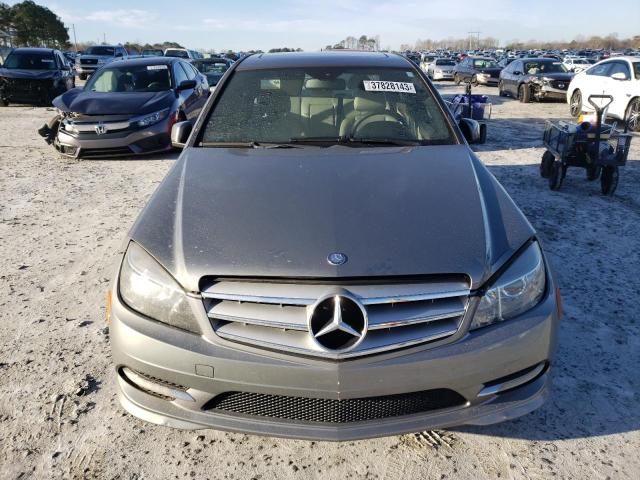 WDDGF5EB4BA520144 - 2011 MERCEDES-BENZ C 300 SILVER photo 5