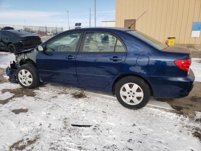 JTDBR32E650053124 - 2005 TOYOTA COROLLA CE BLUE photo 2