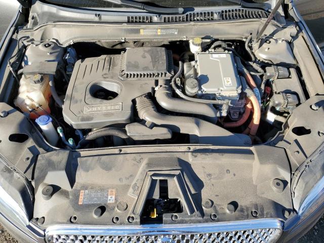 3LN6L5MU6HR636683 - 2017 LINCOLN MKZ HYBRID RESERVE GRAY photo 11