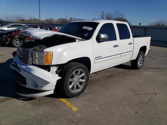 3GTRCXE27AG170841 - 2010 GMC SIERRA C1500 DENALI WHITE photo 1