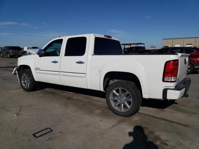 3GTRCXE27AG170841 - 2010 GMC SIERRA C1500 DENALI WHITE photo 2