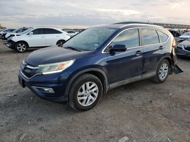 2HKRM3H75FH559649 - 2015 HONDA CR-V EXL BLUE photo 1