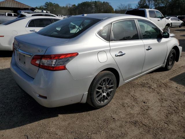 3N1AB7AP7FL649912 - 2015 NISSAN SENTRA S SILVER photo 3