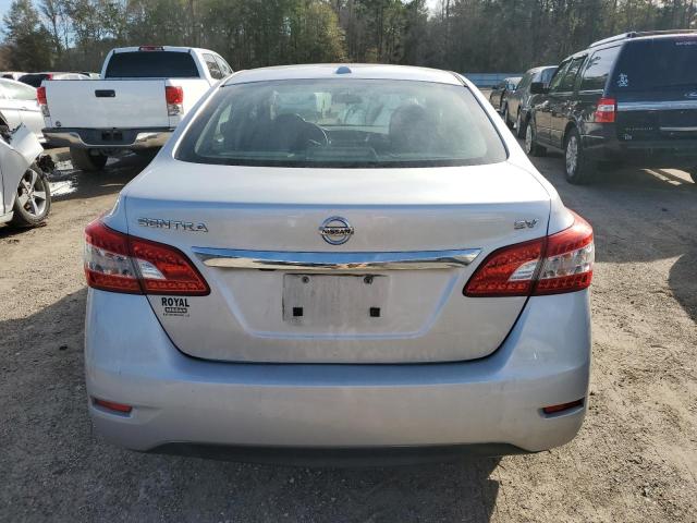 3N1AB7AP7FL649912 - 2015 NISSAN SENTRA S SILVER photo 6