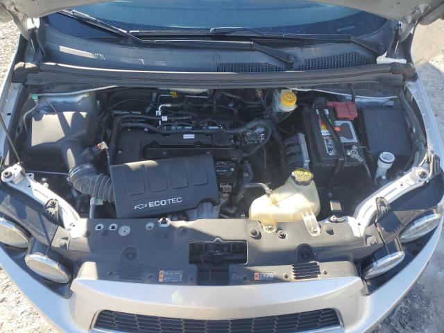 1G1JC5SB5E4233436 - 2014 CHEVROLET SONIC LT SILVER photo 11