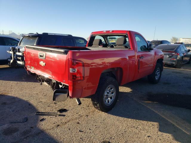 1GCPCSEA8AZ294196 - 2010 CHEVROLET SILVERADO C1500 LT RED photo 3