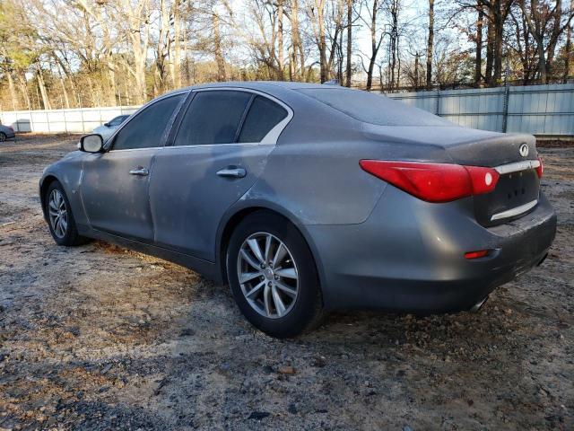 JN1BV7AP6FM339025 - 2015 INFINITI Q50 BASE GRAY photo 2