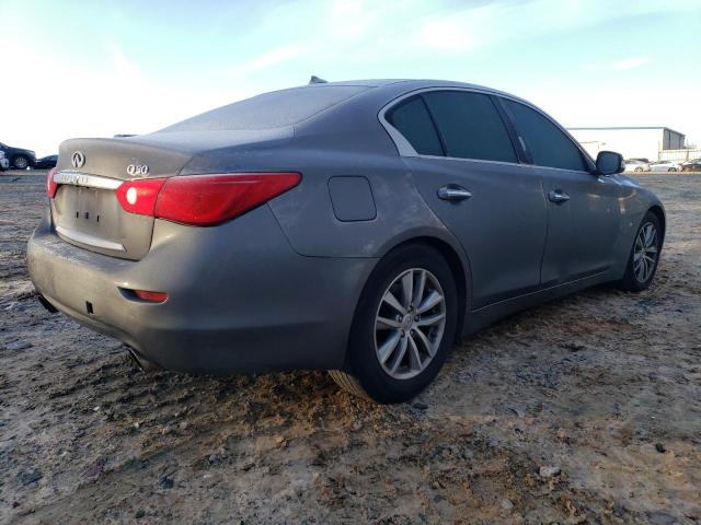 JN1BV7AP6FM339025 - 2015 INFINITI Q50 BASE GRAY photo 3