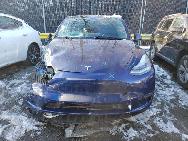 5YJYGDEE1MF121122 - 2021 TESLA MODEL Y GRAY photo 5