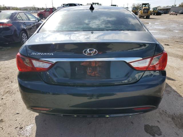 5NPEB4ACXCH462301 - 2012 HYUNDAI SONATA GLS BLACK photo 6