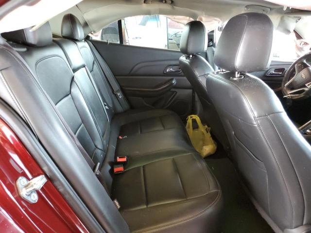 1G11G5SX7FF308854 - 2015 CHEVROLET MALIBU LTZ მუქწითელი ფოტო 10