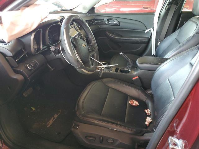1G11G5SX7FF308854 - 2015 CHEVROLET MALIBU LTZ მუქწითელი ფოტო 7