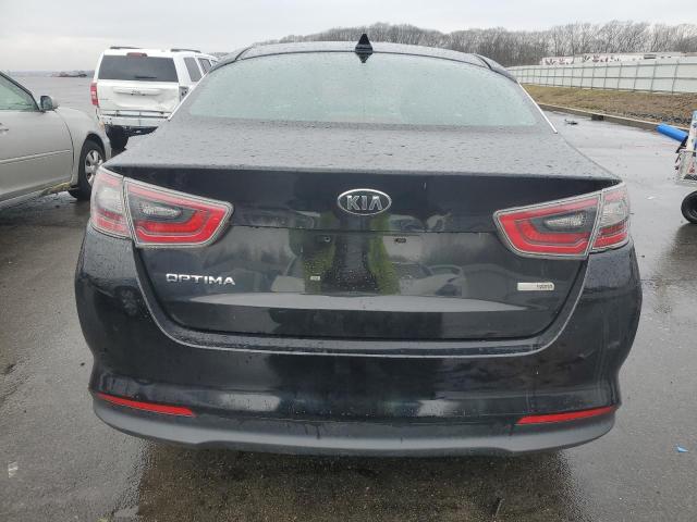 KNAGM4AD8F5085271 - 2015 KIA OPTIMA HYBRID BLACK photo 6