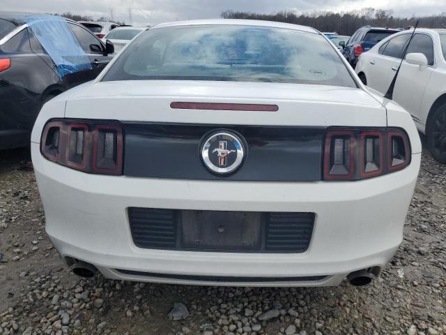 1ZVBP8AM4E5319221 - 2014 FORD MUSTANG WHITE photo 6