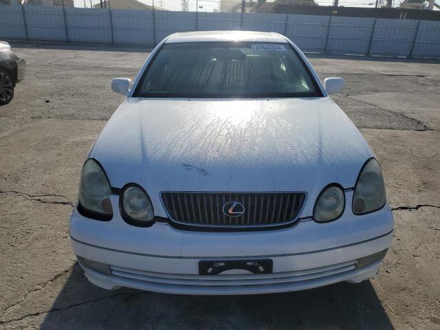 JT8BD69S410133557 - 2001 LEXUS GS 300 WHITE photo 5