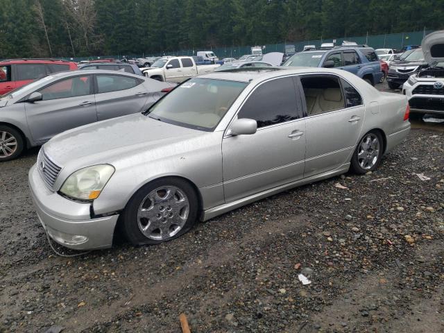 JTHBN30FX10003116 - 2001 LEXUS LS 430 SILVER photo 1