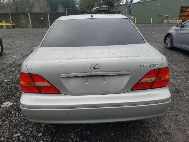 JTHBN30FX10003116 - 2001 LEXUS LS 430 SILVER photo 6