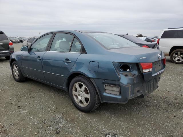 KMHEU46C16A119158 - 2006 HYUNDAI SONATA GLS BLUE photo 2