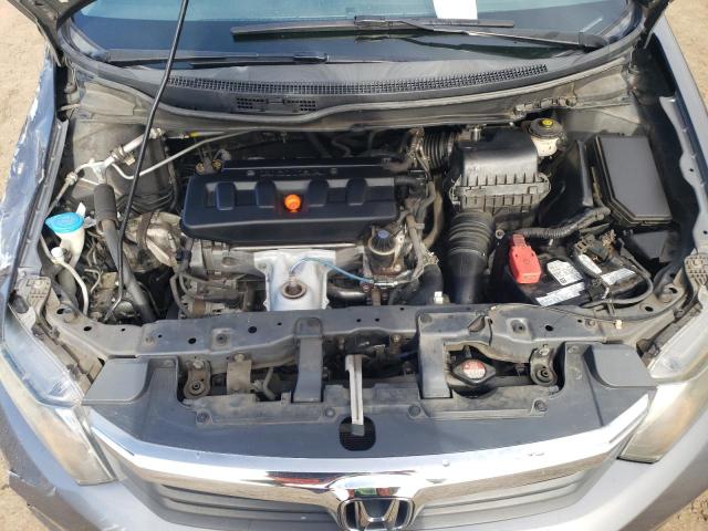 2HGFB2F63CH554565 - 2012 HONDA CIVIC HF GRAY photo 11