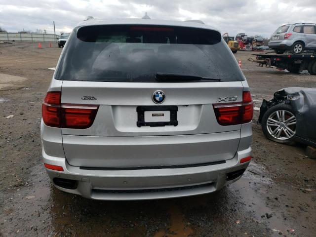 5UXZV8C51CL425436 - 2012 BMW X5 XDRIVE50I SILVER photo 6