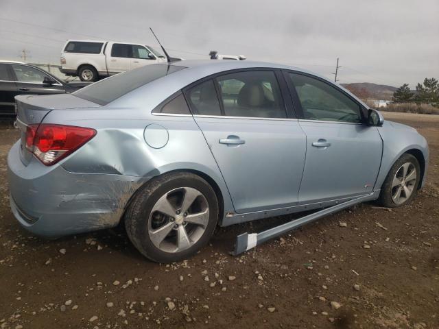 1G1PG5S94B7297859 - 2011 CHEVROLET CRUZE LT BLUE photo 3