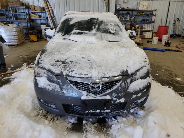 JM1BK32F291189358 - 2009 MAZDA 3 I GRAY photo 5