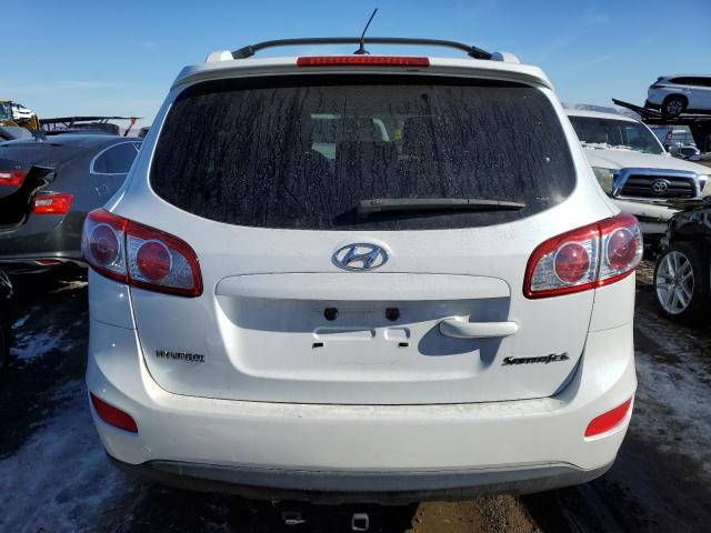 5XYZH4AG5BG018493 - 2011 HYUNDAI SANTA FE SE WHITE photo 6