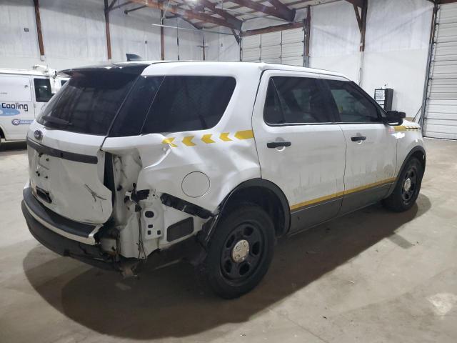 1FM5K8AR4KGB28131 - 2019 FORD EXPLORER POLICE INTERCEPTOR WHITE photo 3