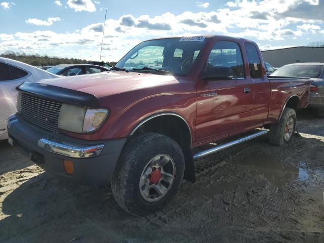 4TASM92N7YZ662381 - 2000 TOYOTA TACOMA XTRACAB PRERUNNER RED photo 1